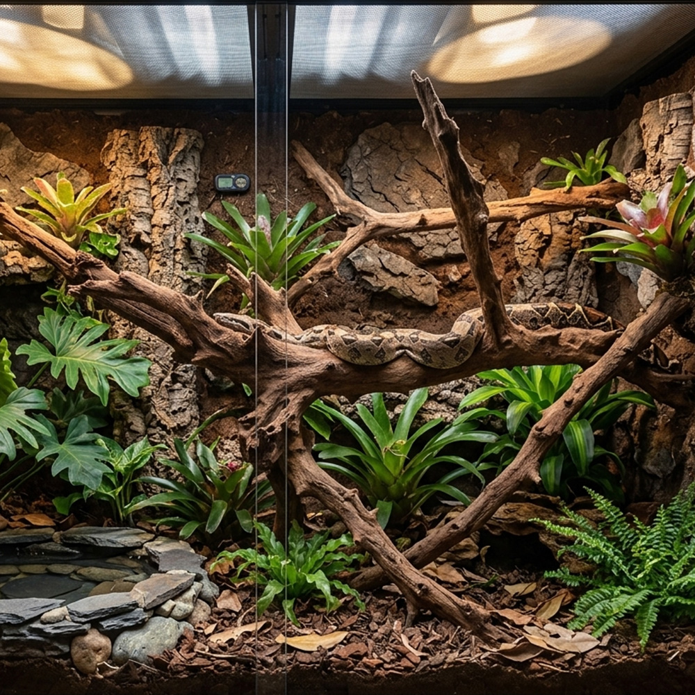 Happet Korzeń Mangrowca L do akwarium i terrarium - gałąź 70-90cm